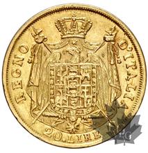 Italie - oro gold -20 lire Milano - Napoleone
