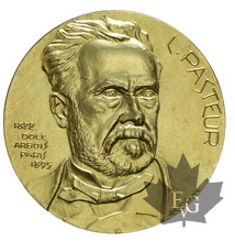 France-Médaille en or L. Pasteur-920‰