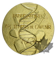France-Médaille en or L. Pasteur-920‰