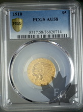 USA- 5 dollars or gold indian head - AU58