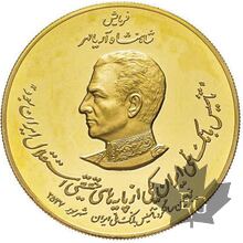 IRAN-Médaille-Mohammad Reza-AH 2537 (1978)-PROOF