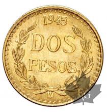 Mexique - 2 Pesos or gold