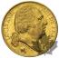 France - 20 francs Louis XVIII louis or gold dates mixtes