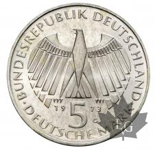 Allemagne - 5 deutsche mark-1973G