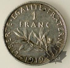 France - 1 franc argent Semeuse