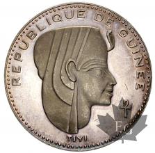 Guinée-500 Francs argent-silver