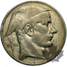 Belgique-50 Francs argent- silver