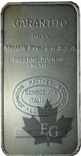 Italie-Lingot 1kg argent-silver ingot-999‰