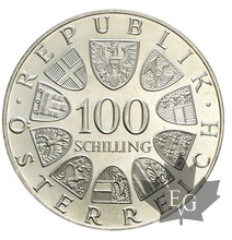 Autriche-Austria-100 Schilling-1976-Innsbruck-Logo