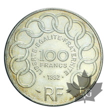 France-1992-100 Francs Jean Monnet