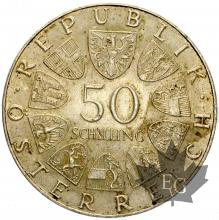 Autriche-50 Shillings-annés mixtes