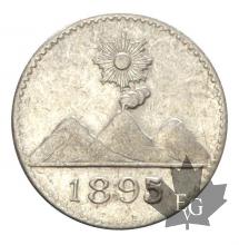 Guatemala-1/4 Real-argent-silver