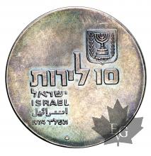 Israel-1974-10 lirot argent