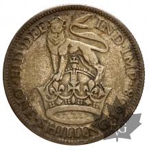 Royaume Uni-Shilling-George V-argent-silver