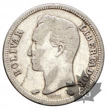 Venezuela-1 Bolivar silver- argent
