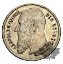 Belgique-2 Francs-argent-silver