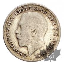 Royaume Uni-3 Pence silver- George V