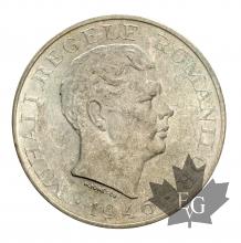 Roumanie-100000 LEI-Silver-argent-1946