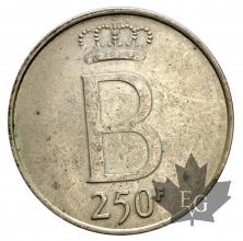 Belgique-250 Francs-argent