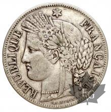 France - 5 francs ceres 1849-1851