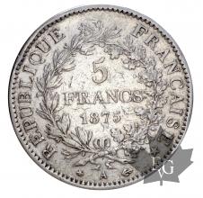 France - 5 francs hercule -1848-49 ou 1873-77