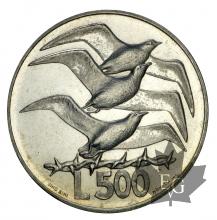 Saint Marin-500 lire argent commemoratives-dates mixtes-FDC