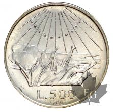 Italie-500 lire DANTE- Silver