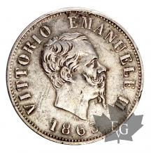 Italie-50 centimes-valore-V.E.II