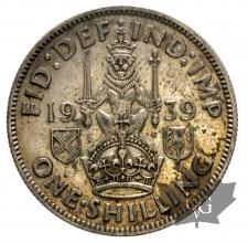Royaume Uni-Shilling-argent-silver