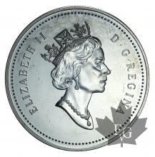 Canada-1 dollar-après 1992-different types