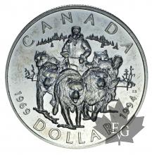 Canada-1 dollar-après 1992-different types