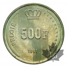 Belgique-500 Francs-1990-1991