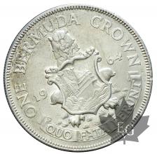 Bermuda-1964 silver Crown