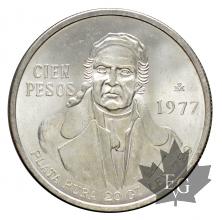Mexique - 100 Pesos Silver