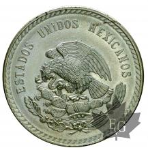 Mexique-5 pesos argent - silver
