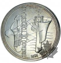 Portugal-1000 Escudos-argent-silver