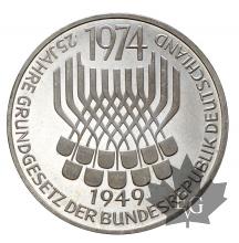 Allemagne - 5 deutsche mark-1974F